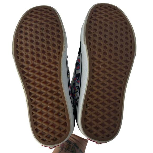 Vans Black and White High-Top Sneakers with Butterfly Design - Picture 9 of 9